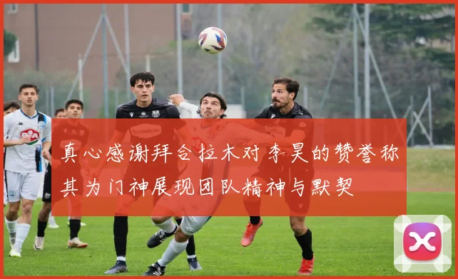 真心感谢拜合拉木对李昊的赞誉称其为门神展现团队精神与默契